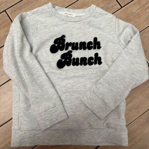 Miles the Label Kids Grey 'Brunch Bunch' Sweatshirt